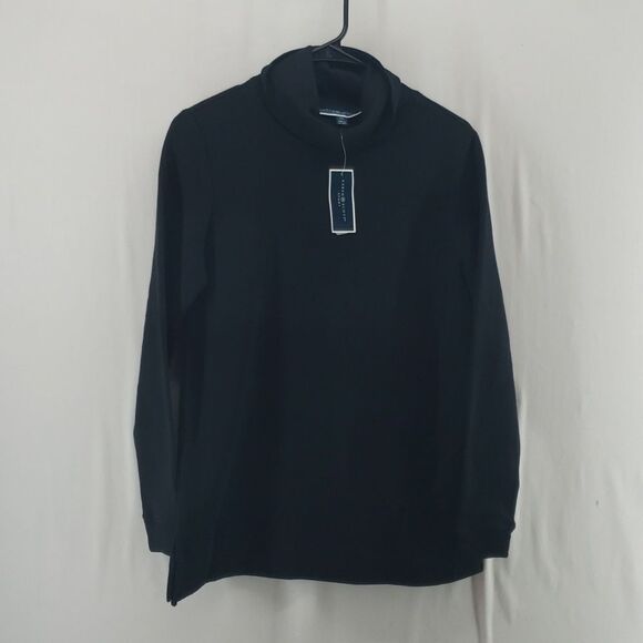 Karen Scott Sport Deep Black Sweater XS (AN) - Picture 1 of 8